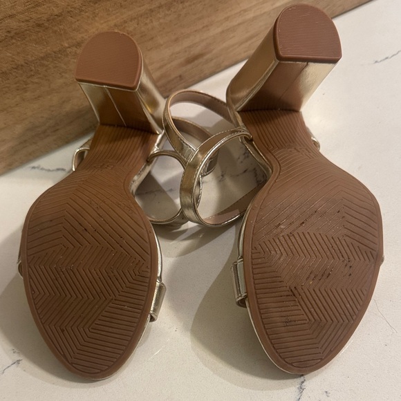 BP. Gold Women's Heels - Picture 2 of 5